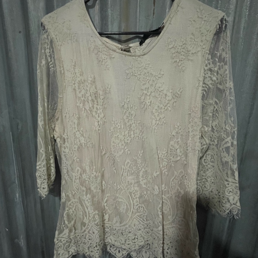 Lace shirt